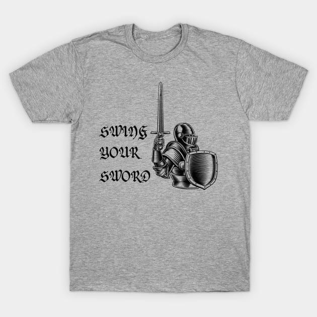 trending t-shirt, swing your sword shirt, swing your sword mike leach t-shirt T-Shirt by A&A